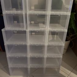 Drop-Front Shoe Box