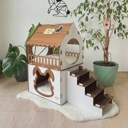 Wooden Rabbit House