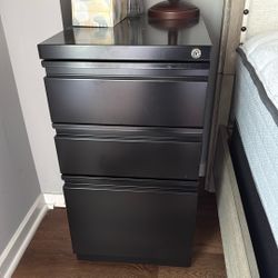 3 Drawer File Cabinet With Lock 