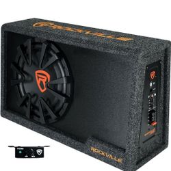 Rockville Sub With Amp