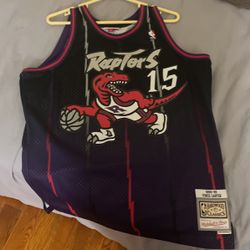 vince carter jersey size L