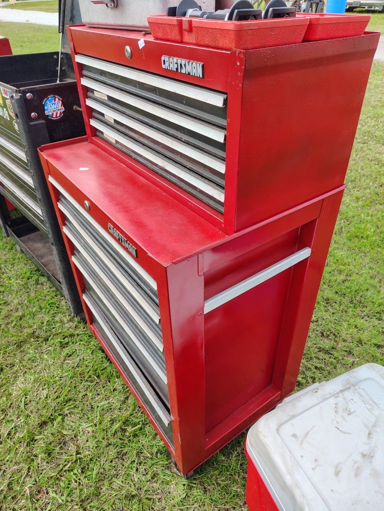 Craftsman 2-Piece Rolling Tool Chest and Cabinet
