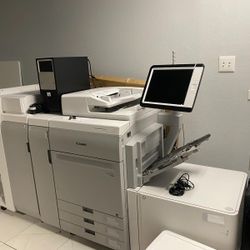 Commercial Printer Canon Image Press C750 15k Obo