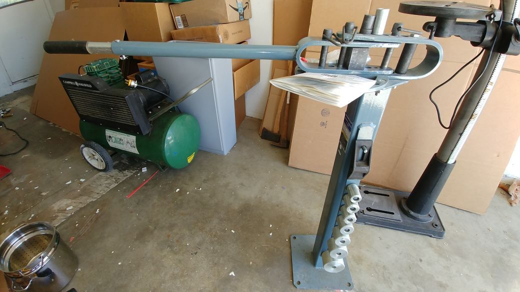 Central Machinery Compact Bender Metal Fabrication