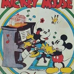 Disney Mickey and Minnie Art Poster The Wayward Canary