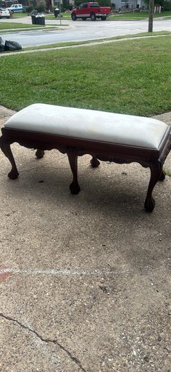 Banca de espera, con su asiento acolchonado, en Mesquite, Texas,$ 35 dlls