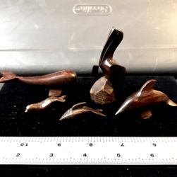 Miniature Marine-based IRONWOOD SCULPTURES