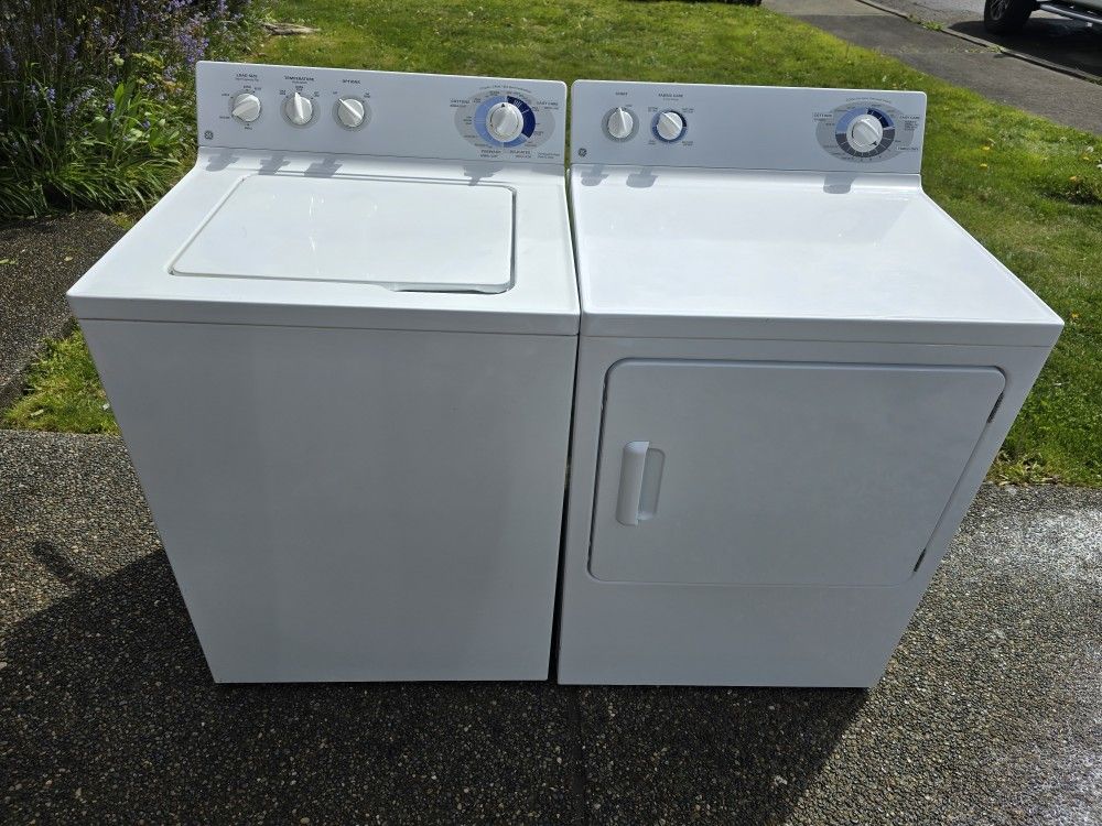 30 Days Warranty (Ge Washer And Electric Dryer) I Can Help You With