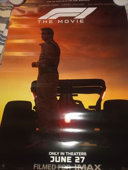 F1 THE MOVIE 27×40 DOUBLE SIDED THEATRICAL POSTER
