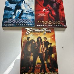 James Patterson Maximum Ride books lot