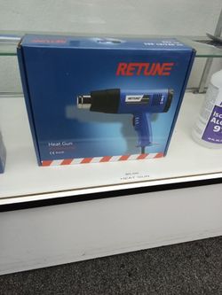 Vinyl wrap heat gun tool