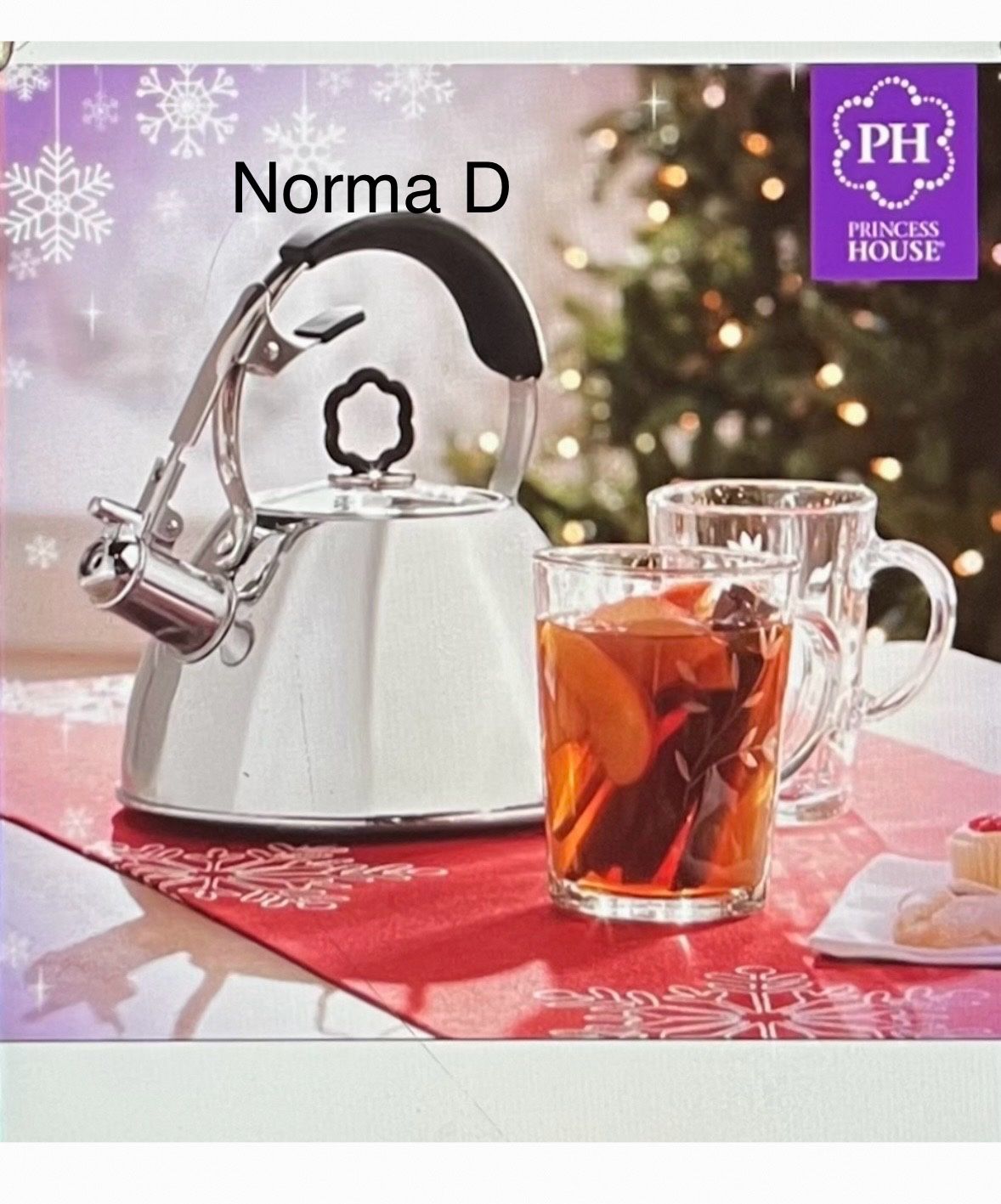 Set De Cafetera Y 2 Tazas Para Café Con Leche Nuevos En Su Caja 🌺 Princess House 🌺