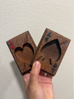 Vintage card ace ashtray