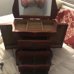 Antique Jewelry Organizer