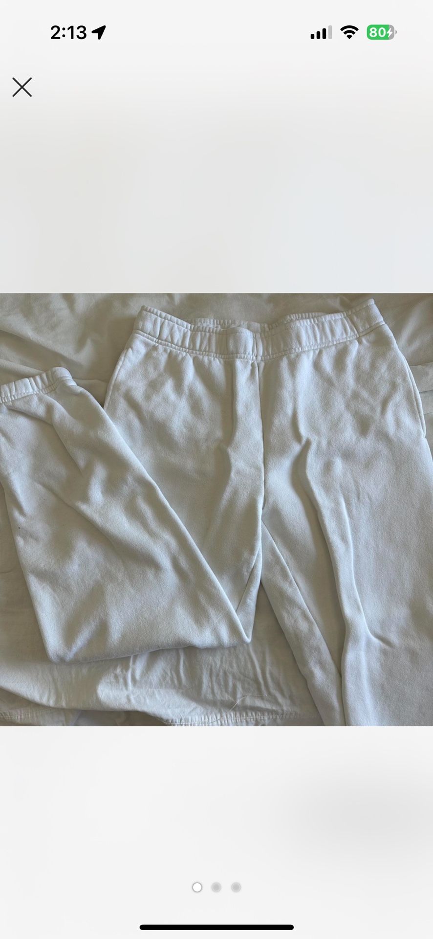 TNA Cozy Fleece Boyfriend Sweatpant