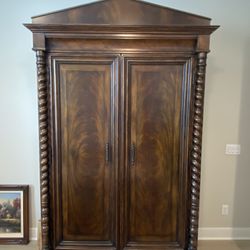 Stunning Armoire by Ernest Hemingway from Thomasville