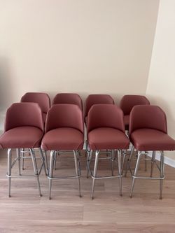 $25 each Dusty Rose bar stools