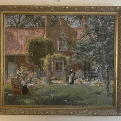 Gold Framed Picture 