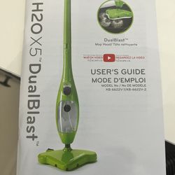 H2O X5 DualBlast Steamer Mop