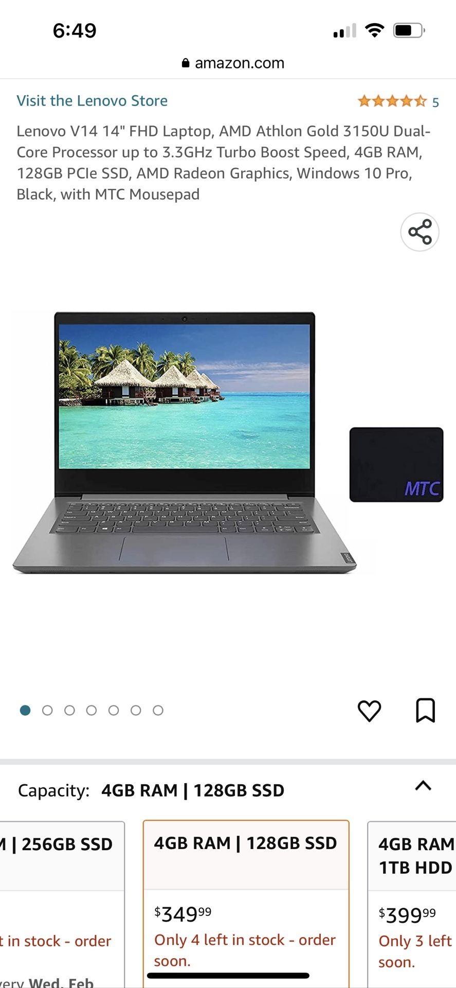 Lenovo Unopened Laptop