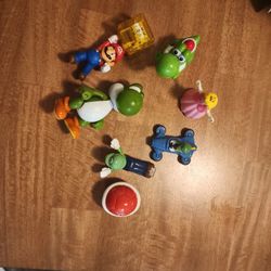 Vintage Mario Brothers Toys