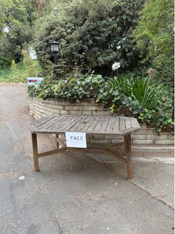 Free wood table