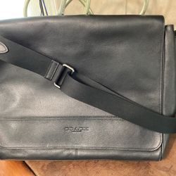 Coach Leather Laptop/ Messenger Bag $$reduced $120.00$$