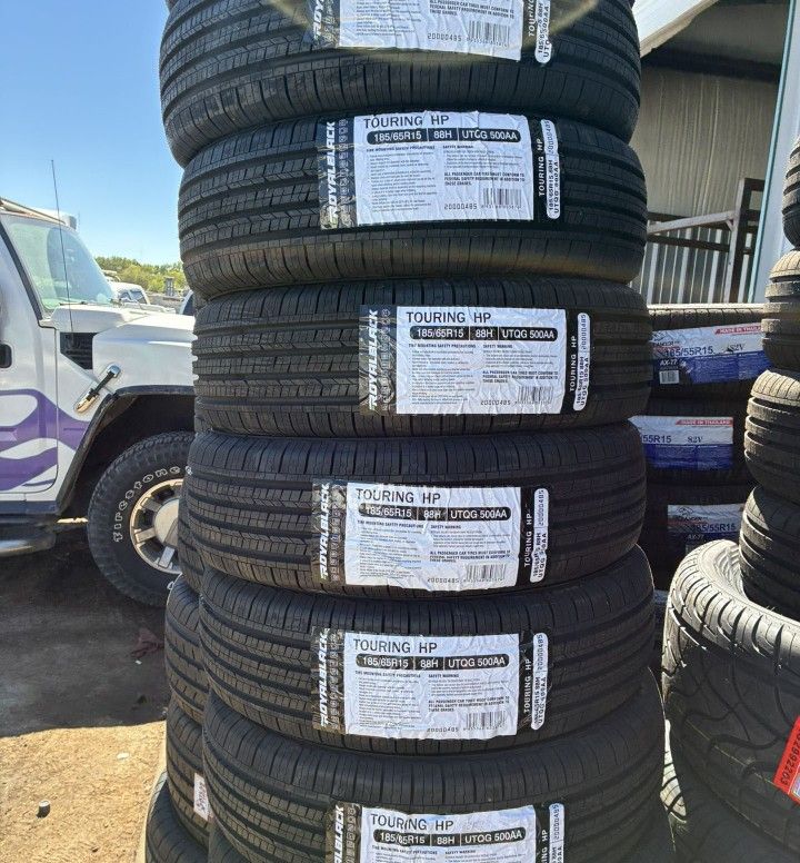185/65/15 Royal Black Tires