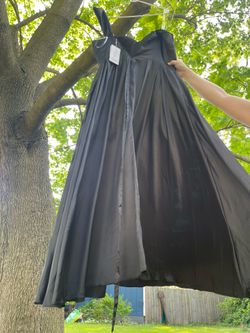 New Never worn Black Gown