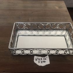 Mirrored Vanity Trays Upland