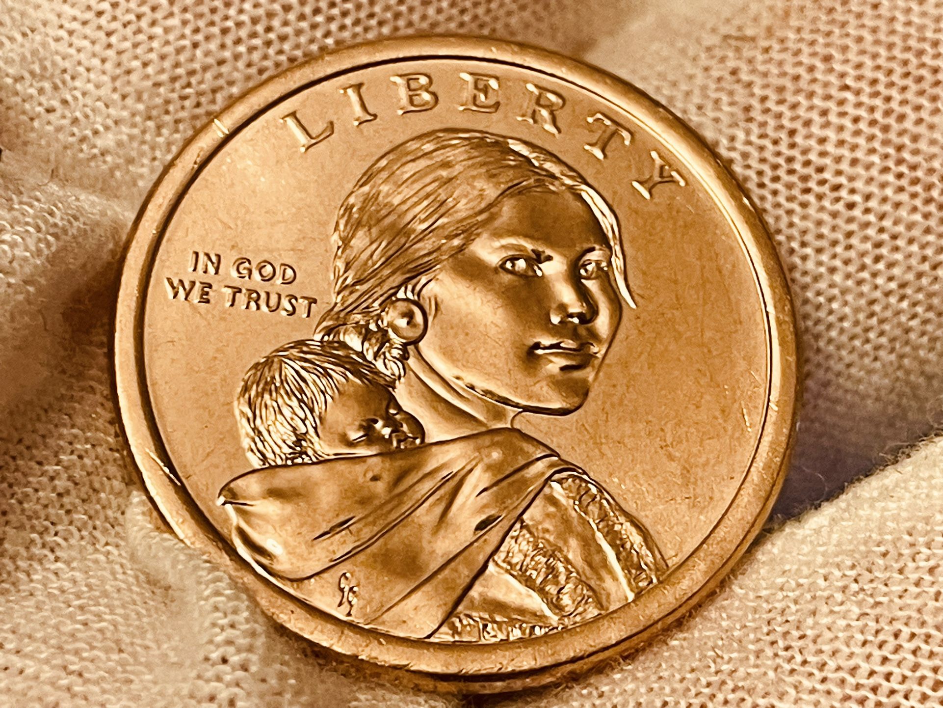 $1 2014 Sacagawea Collectable Coin USA