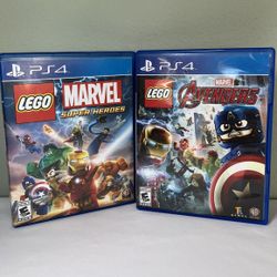 PS4 Video Game Lego Marvel Avengers OR Lego Marvel Super Heroes