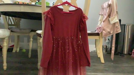 Red girls dress