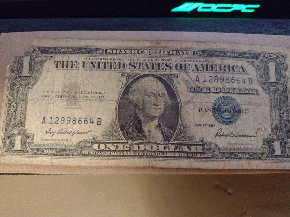 1957 $1 Silver Certificate (Cull Grade)