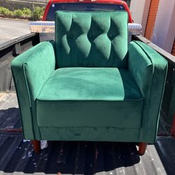 1 Sofa Chair Green