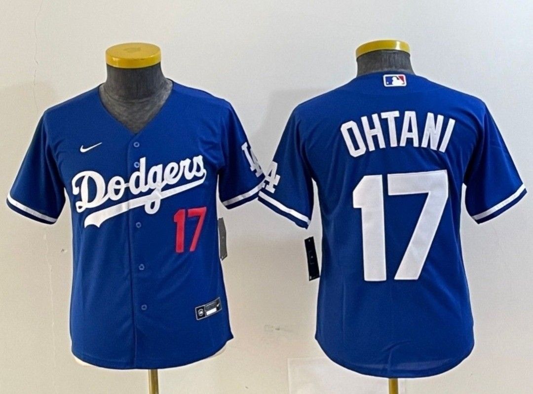 KIDS AND WOMEN'S LOS ANGELES DODGERS STITCHED BASEBALL JERSEY