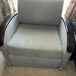 3-in1 Pull Out Sleeper Chair