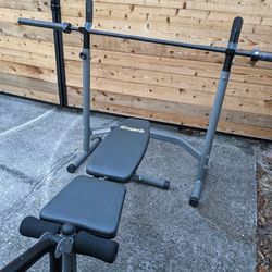 Adjustable Bench For $60, Squat Rack And Adjustable Bench For $150