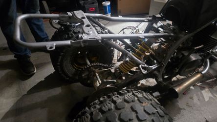 Rd350 swapped quad
