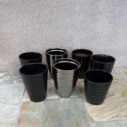 Planter Pots-Lot of 7