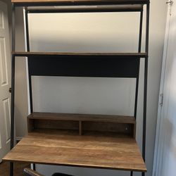 Desk With Shelf