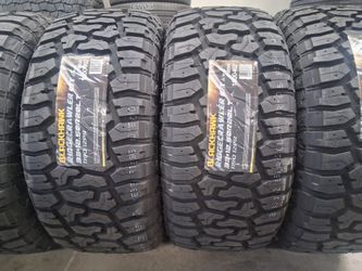 ( 4 TIRES  ) 33X12.50R20 BLACKHAWK RT