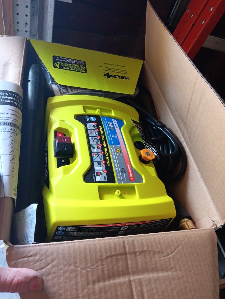 Ryobi Pressure Washer 1800 Psi Brand New