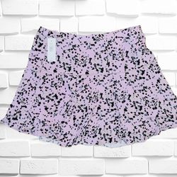 Artizia Sunday Best Women’s Size 6 Clover Purple Zelda Mini Skirt • Floral Lined