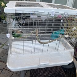 Pet Carrion Cage For A Bird