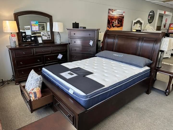 $10 Down Finance Power Reclining Sofa Loveseat Sectional Couch Sleeper Bedroom Set Queen Bed King Bed Mattress Dining Table Bunk Bed