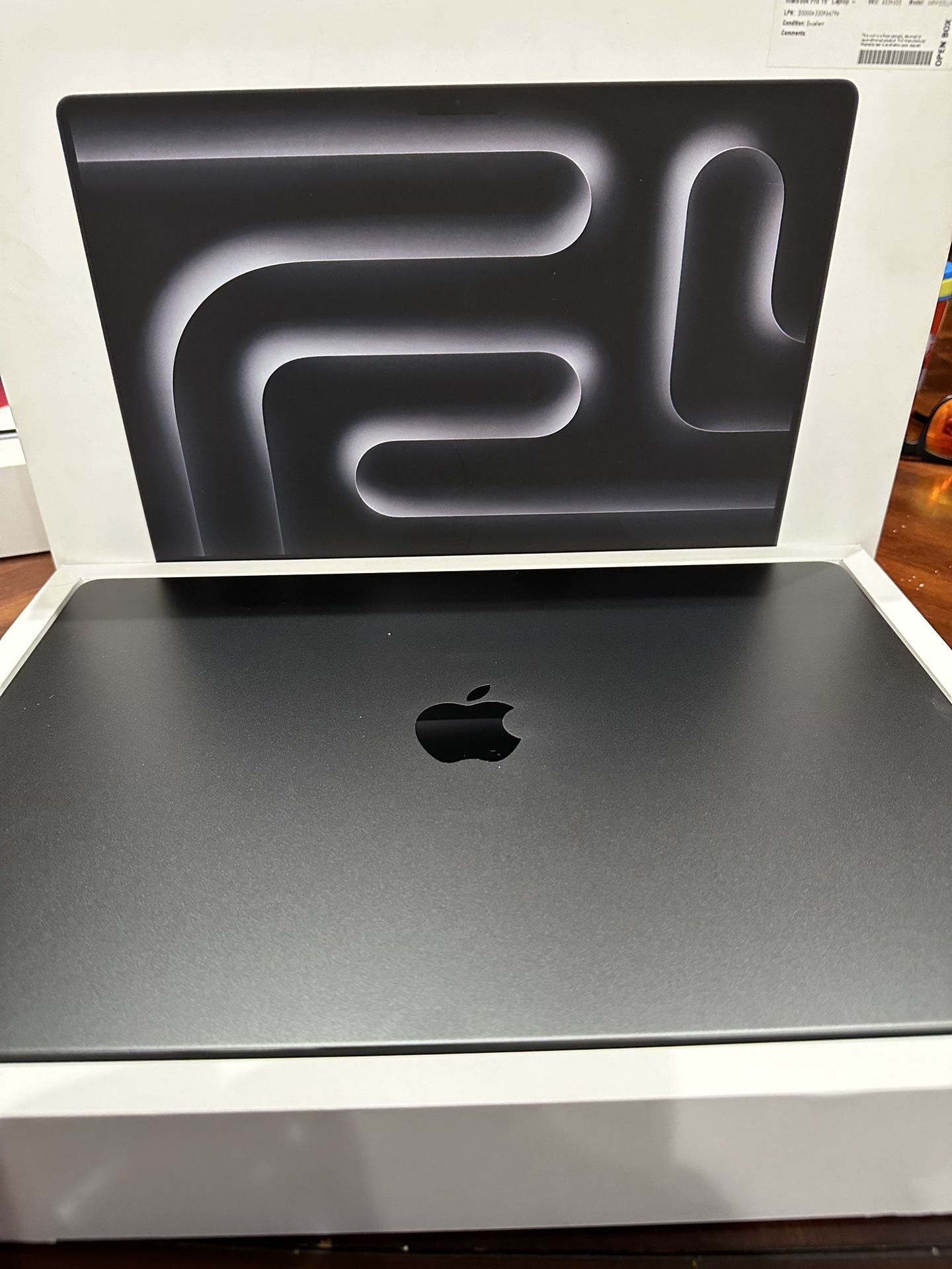 New Open Box Apple MacBook Pro 16” Space Black M3 Pro 36gb Ram 512gb ...
