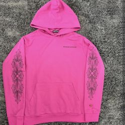 Pink Chrome Hearts Hoodie