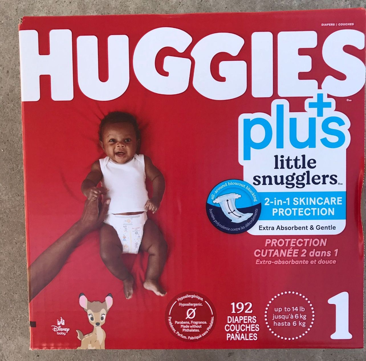Huggies Plus - Size 1