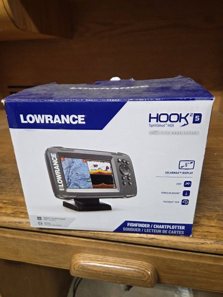 Lowrance Hook 2 5 Splitshot Fish Finder